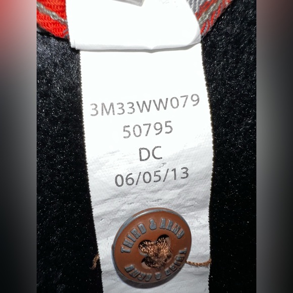 Third&Army Outfitters Button Up Long Sleeve Shirt elbow patches XL Vintage - Picture 14 of 15